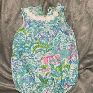 Gently used Lilly Pulitzer onesie 18-24months